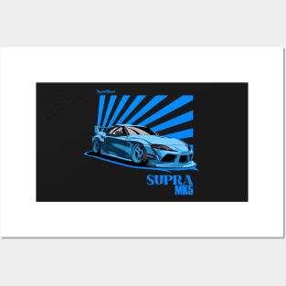 SUPRA MK5 A90 jdm Posters and Art